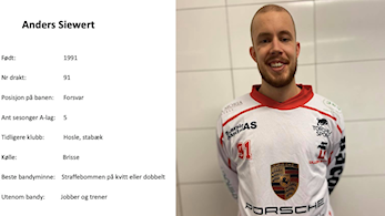 Spillerstallen A-laget 2020-2021 , #91 come back